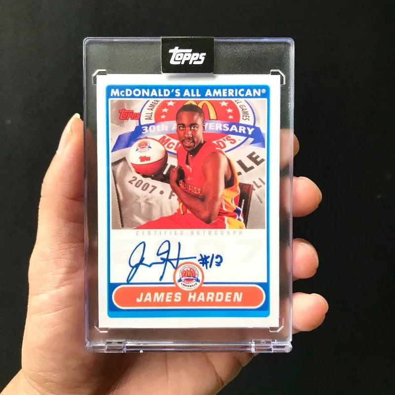 Basketball Trading Cards Fan Made DIY Facsimile Signature Kobe James Harden Yao Ming Serious Sports Card Card Hobby Collectors