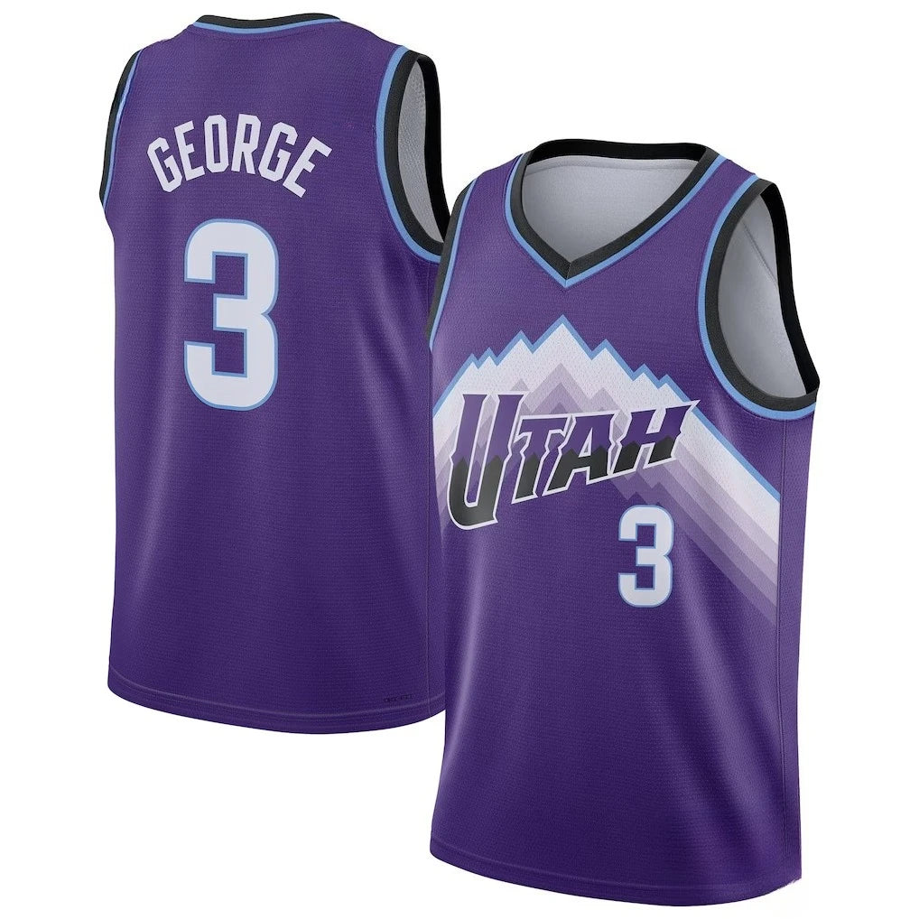 Basketball Jersey - White Base Blue Number Sleeveless Design Premium Team Apparel for Fans