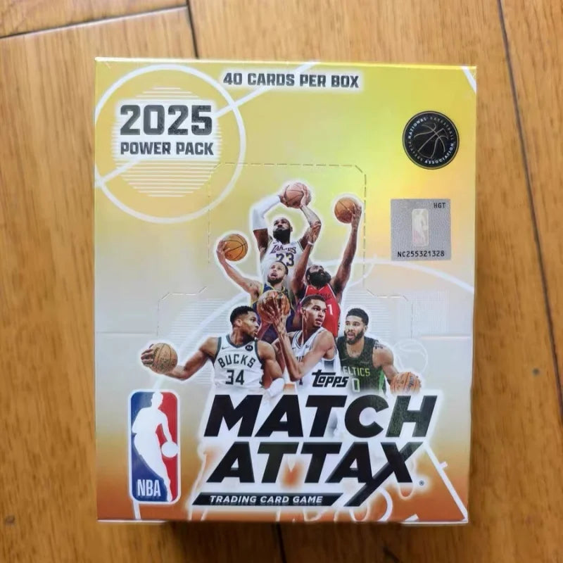 2025 New Topps Nba Match Attax Basketball Card Energy Pack Original Tcg Collection With Ultra Rare Autograph Relic Card In Stock
