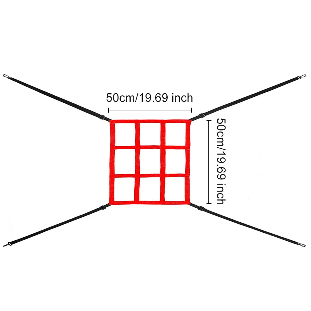 Baseball Practice Net Adjustable Baseball Softball Pitching Target Baseball Pitching Net Training Aids for Baseball Softball Net