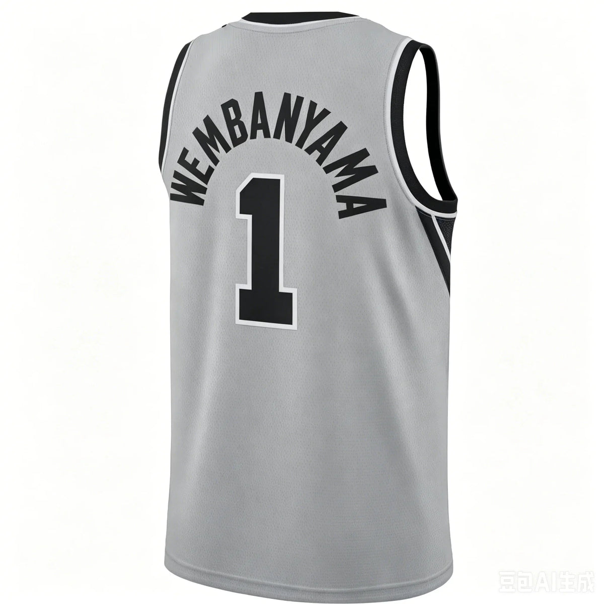 New Victor Wembanyama No.1 Basketball Retro American Jersey Printed Quick Drying Casual Daily Sports Men's Vest Family Matching