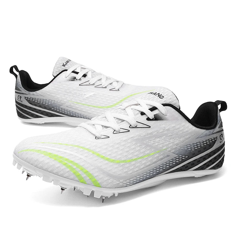 Track and Field Shoes Men Women Spikes Sneakers Track Race Jumping Sneakers Girls Professional Running Nail Spikes Shoes Boys