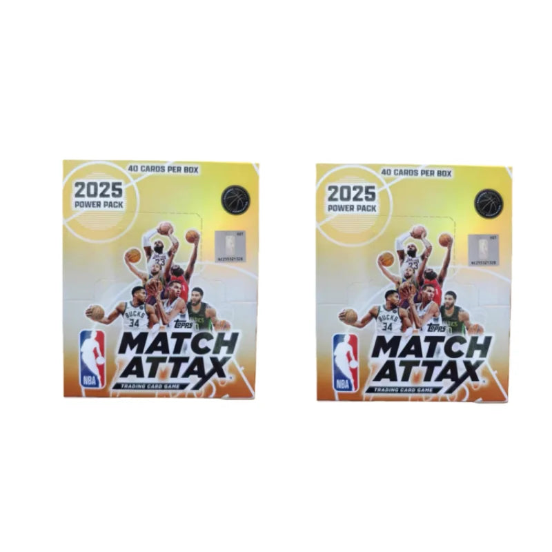 2025 New Topps Nba Match Attax Basketball Card Energy Pack Original Tcg Collection With Ultra Rare Autograph Relic Card In Stock