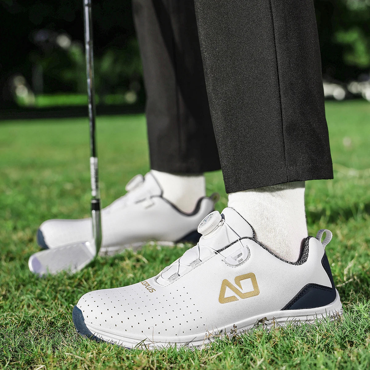 Golf Shoes Fashionable Simple Comfortable and Breathable Suitable for Outdoor Sports Casual Wear for Walking Hiking Traveling 9