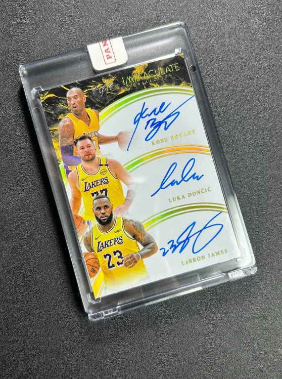 DIY Handmade NBA Basketball Trading Cards Kobe LeBron Luka Curry Durant Tatum Wade Star Collectible Cards for Basketball Fans