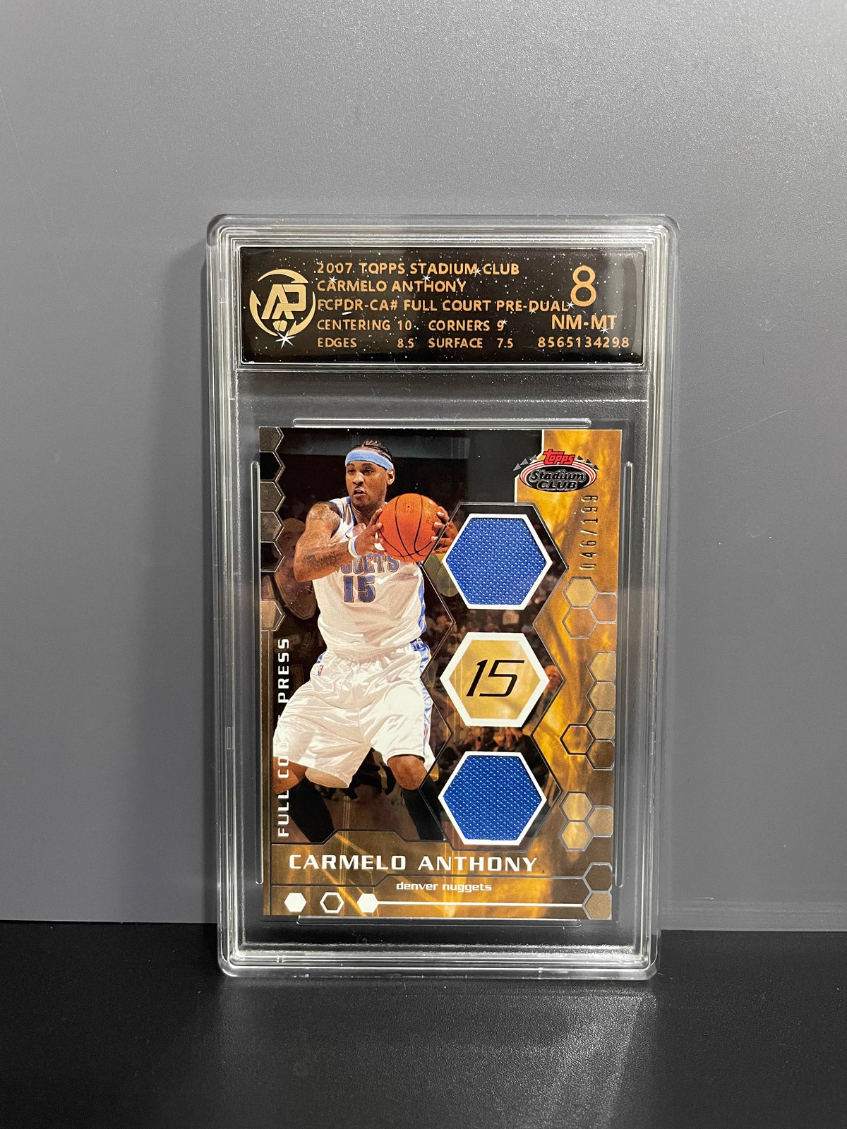 Genuine Licensed Panini NBA Basketball Trading Cards Autograph Graded Collectible Star Cards Gift for Basketball Fans
