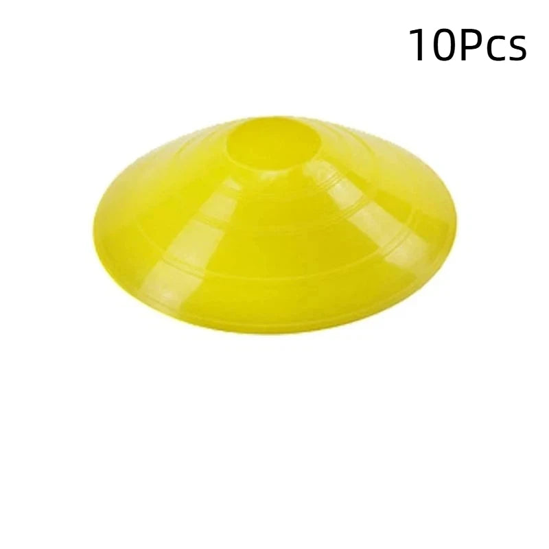 10PCS Agility Training Sports Cones 18cm Plastic for Soccer Basketball Football Footwork Drills Coaching