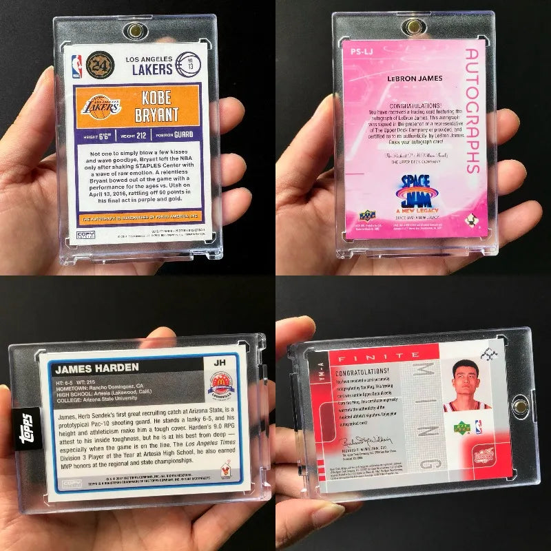 Basketball Trading Cards Fan Made DIY Facsimile Signature Kobe James Harden Yao Ming Serious Sports Card Card Hobby Collectors