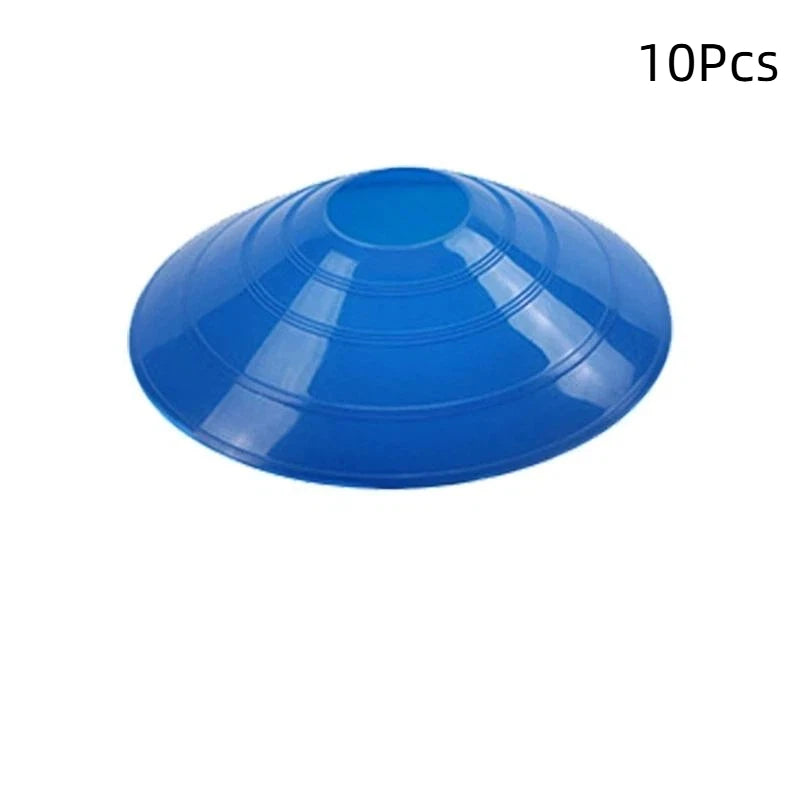 10PCS Agility Training Sports Cones 18cm Plastic for Soccer Basketball Football Footwork Drills Coaching
