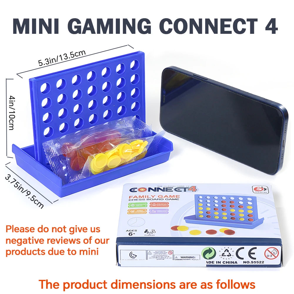 The Classic Game Of Connect 4  Game For 2 Players; Connect 4 Grid Get 4 In A Row Game For Kids Ages 6 And Up Backyard Games For