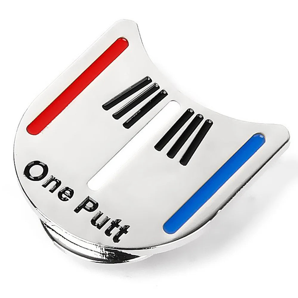 Golf Ball Marker Cap Clip - Practical Putting Alignment Aiming Tool Hat Clip for Enhanced Golf Performance