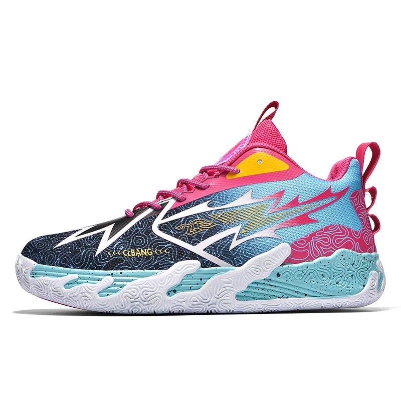 Basketball Shoes Professional Men Athletic Sports Shoes High-Quality Training Unisex Field Waterproof Boots Cushioned Sneaker