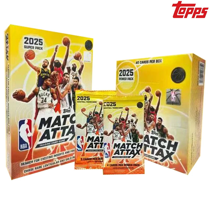 2025-2026 New Topps Match Attax NBA Power Pack Edition PER Box Collection Card James Curry