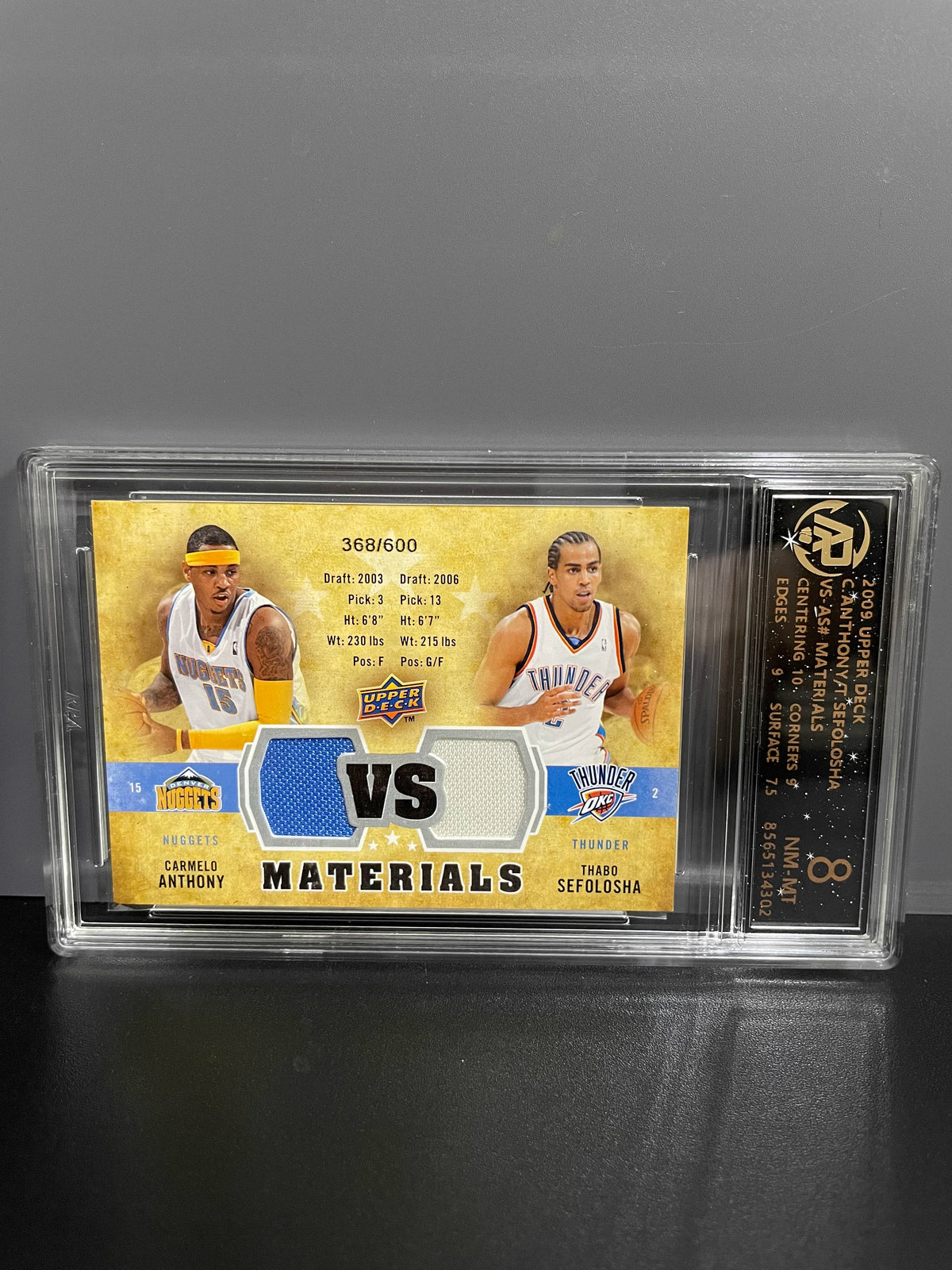Genuine Licensed Panini NBA Basketball Trading Cards Autograph Graded Collectible Star Cards Gift for Basketball Fans