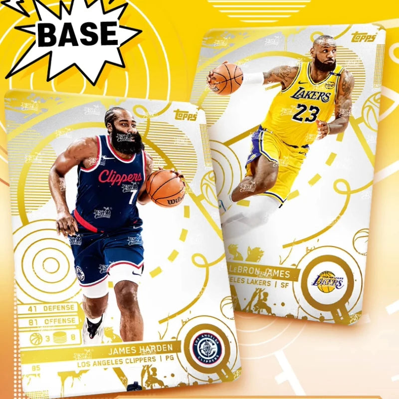 KAYOU Genuine NBA Star Card NBA MATCH ATTAX Basketball Battle Card Energy Pack Superpower Pack Collection Card Toys Gifts