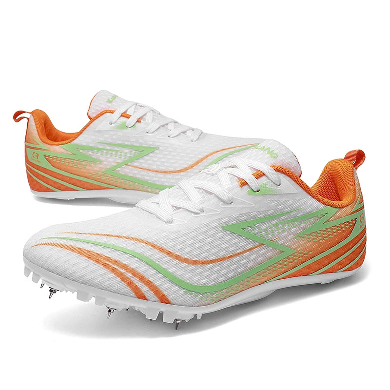 Track and Field Shoes Men Women Spikes Sneakers Track Race Jumping Sneakers Girls Professional Running Nail Spikes Shoes Boys
